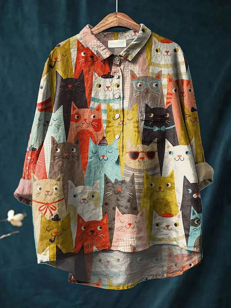 Camicia artistica di Chloe