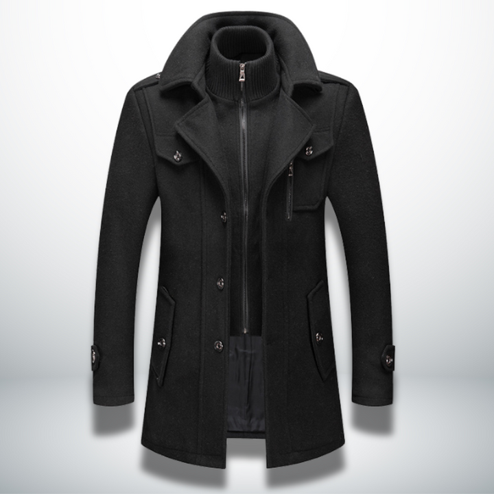 Don The Man Cappotto da uomo elegante e accogliente
