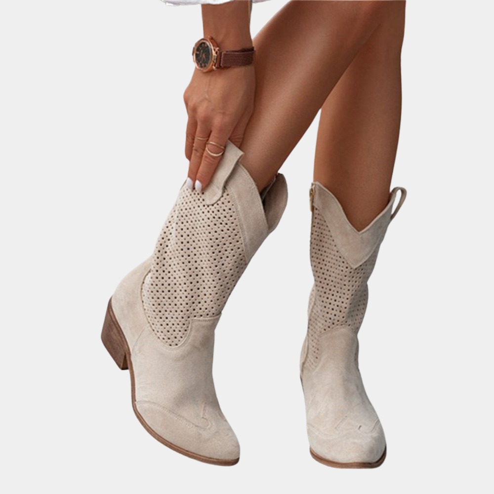 Stivali ortopedici Rachel in stile cowboy