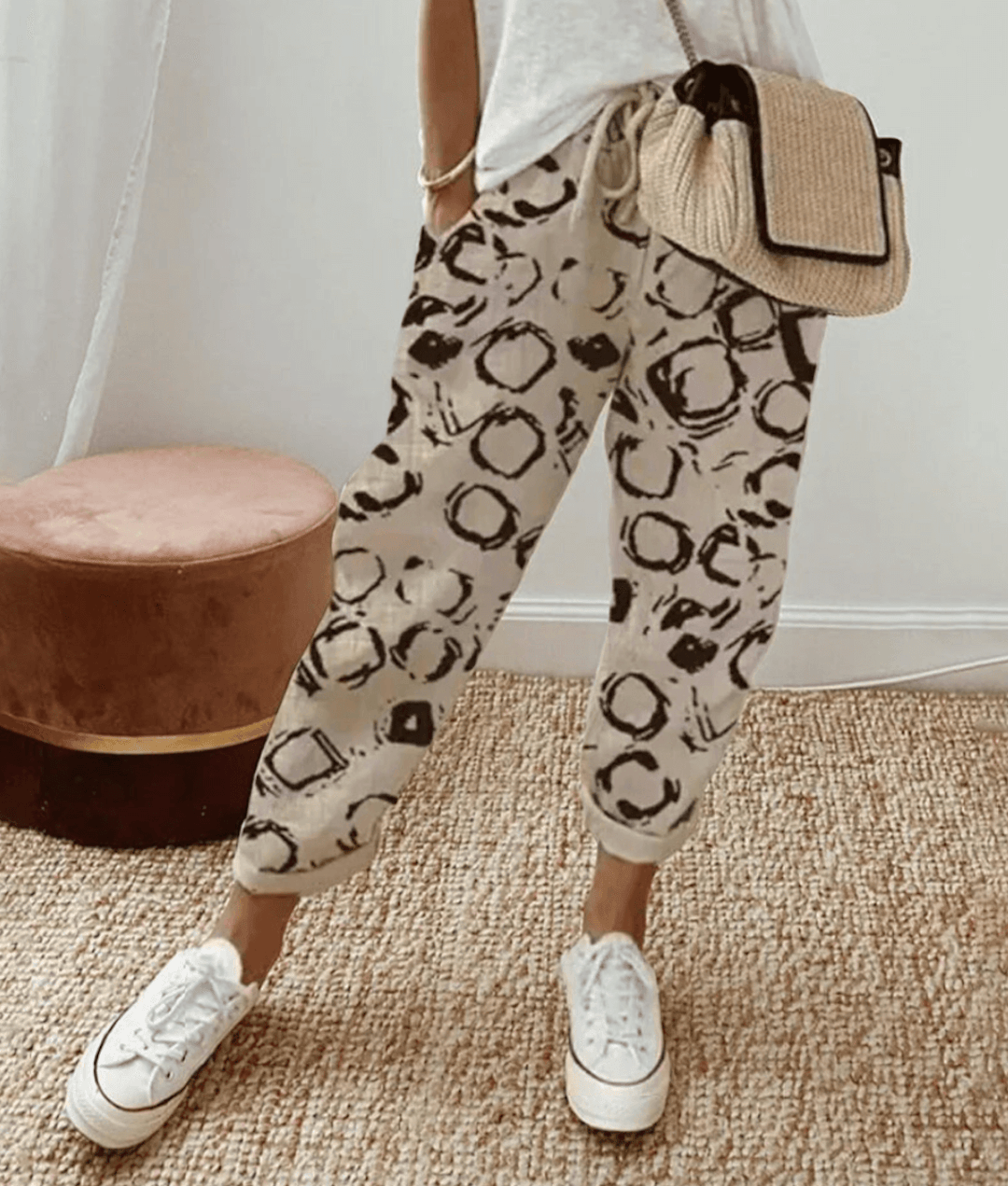 Pantaloni di lino rilassati Annabel