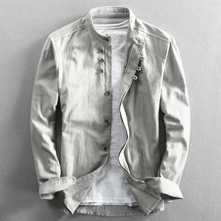 ARATA Camicia con katana in stile giapponese