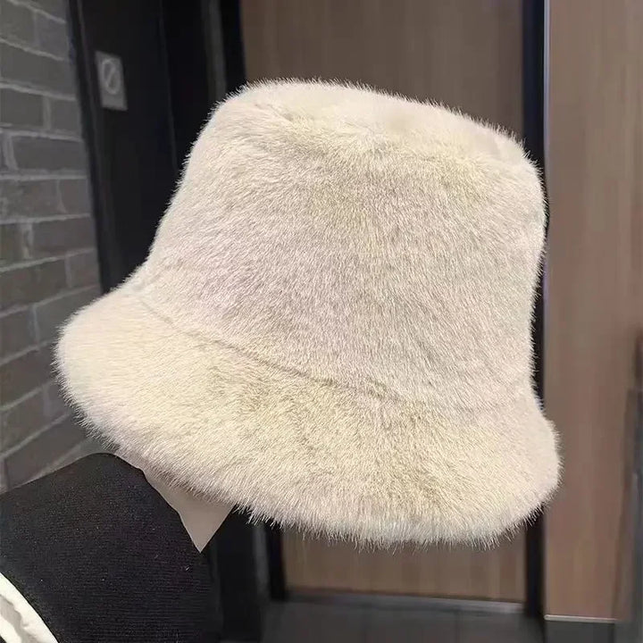 Cappello in pelliccia sintetica Blush Cloud