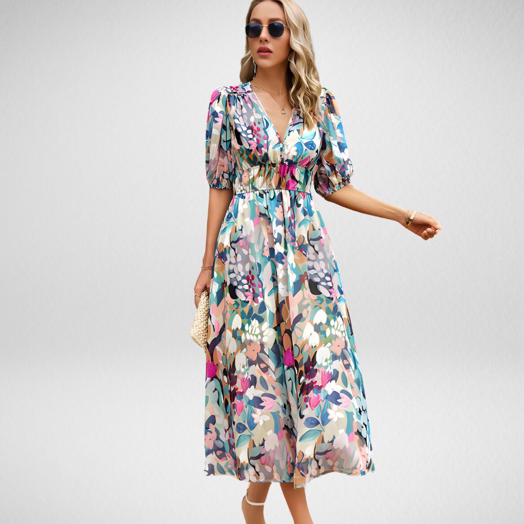 Stella Charming Dress con scollo a V