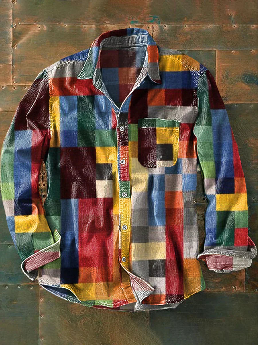 Mathias - Camicia a maniche lunghe con tasca