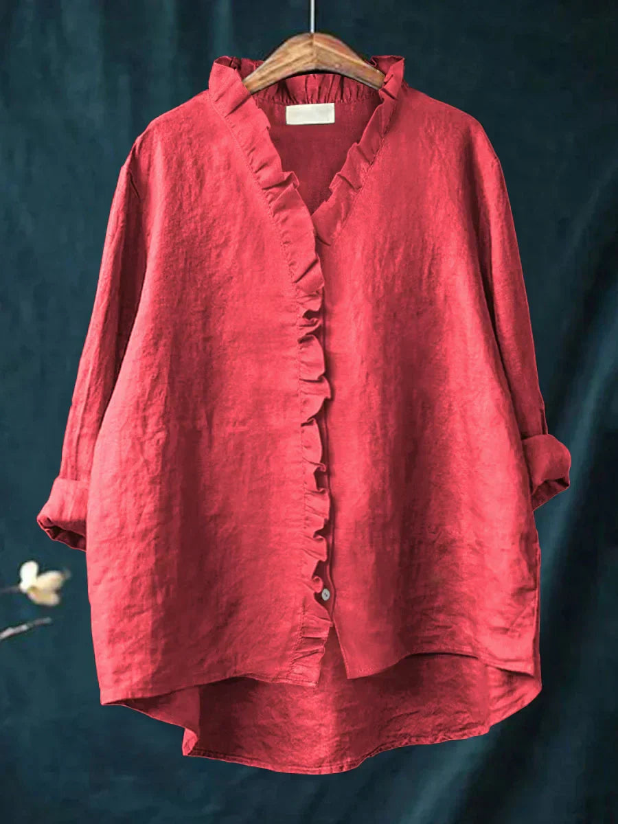 Isla - Camicia con bottoni traspirante
