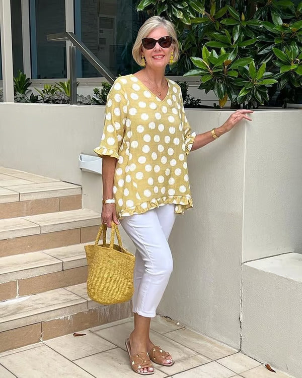 Top elegante vintage Evelyn
